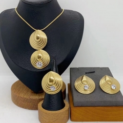 Stainless steel jewelry necklace Earrings Bracelet  Wholesale