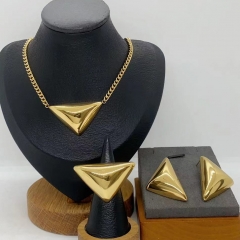Stainless steel jewelry necklace Earrings Bracelet  Wholesale