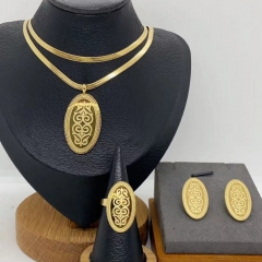 Stainless steel jewelry necklace Earrings Bracelet  Wholesale