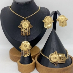 Stainless steel jewelry necklace Earrings Bracelet ring Wholesale