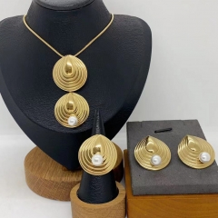 Stainless steel jewelry necklace Earrings Bracelet  Wholesale