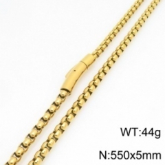 High-quality 316L stainless steel chain necklace wholesale for men and women