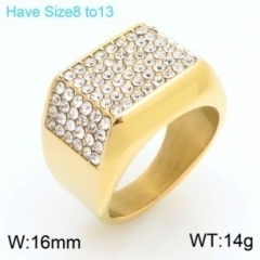 High-quality 316L stainless steel ring for men