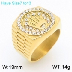 High-quality 316L stainless steel ring for men