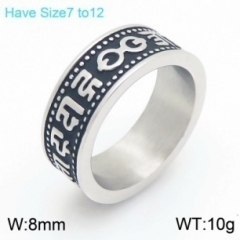 High-quality 316L stainless steel ring for men