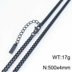 High-quality 316L stainless steel chain necklace wholesale for men and women