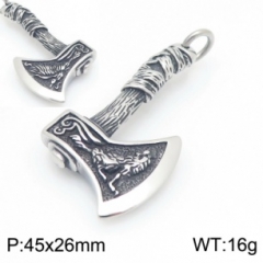 Wholesale of high-quality 316L stainless steel chain necklaces and pendants for men from Europe and America