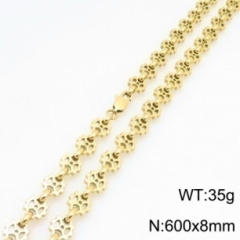 High-quality 316L stainless steel chain necklace wholesale for men and women