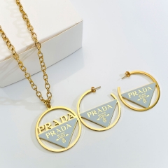 Stainless steel jewelry necklace Earrings Wholesale