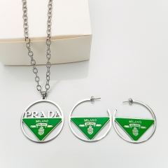 Stainless steel jewelry necklace Earrings Wholesale