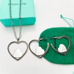 Stainless steel jewelry necklace Earrings Wholesale
