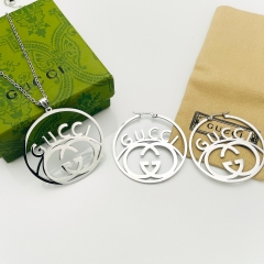 Stainless steel jewelry necklace Earrings Wholesale