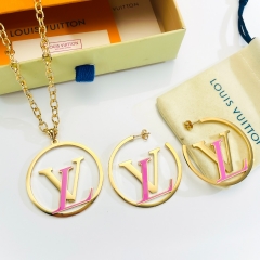 Stainless steel jewelry necklace Earrings Wholesale
