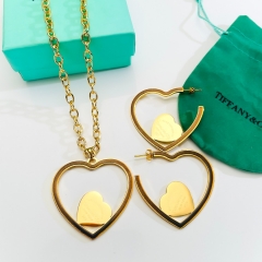 Stainless steel jewelry necklace Earrings Wholesale