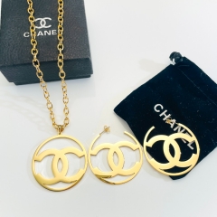 Stainless steel jewelry necklace Earrings Wholesale