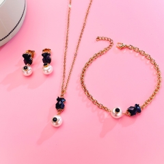 Stainless steel Tous bear jewelry set Wholesale