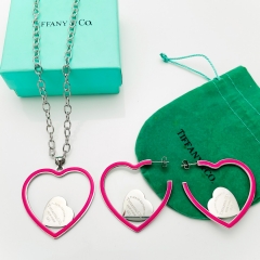 Stainless steel jewelry necklace Earrings Wholesale