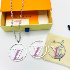 Stainless steel jewelry necklace Earrings Wholesale