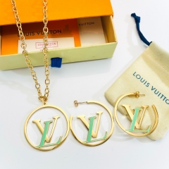 Stainless steel jewelry necklace Earrings Wholesale