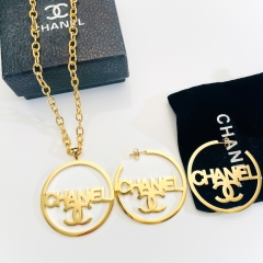 Stainless steel jewelry necklace Earrings Wholesale