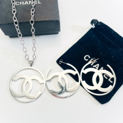 Stainless steel jewelry necklace Earrings Wholesale