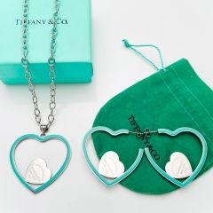 Stainless steel jewelry necklace Earrings Wholesale