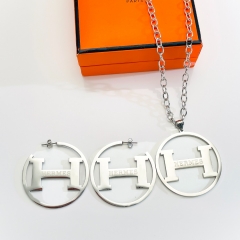 Stainless steel jewelry necklace Earrings Wholesale