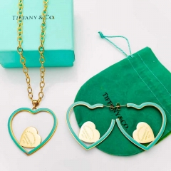 Stainless steel jewelry necklace Earrings Wholesale