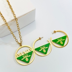 Stainless steel jewelry necklace Earrings Wholesale