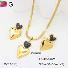 Stainless steel jewelry necklace earring  Wholesale for women