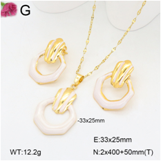 Stainless steel jewelry necklace earring  Wholesale for women