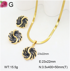 Stainless steel jewelry necklace earring  Wholesale for women