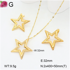 Stainless steel jewelry necklace earring  Wholesale for women