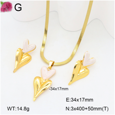Stainless steel jewelry necklace earring  Wholesale for women