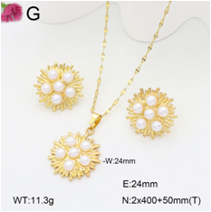 Stainless steel jewelry necklace earring  Wholesale for women