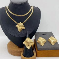 Stainless steel jewelry necklace Earrings  ring Wholesale