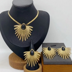 Stainless steel jewelry necklace Earrings  ring Wholesale