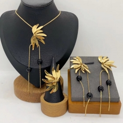 Stainless steel jewelry necklace Earrings  ring Wholesale