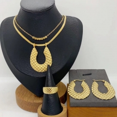 Stainless steel jewelry necklace Earrings  ring Wholesale