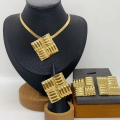 Stainless steel jewelry necklace Earrings  ring Wholesale