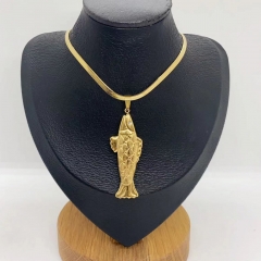 Stainless steel jewelry necklace