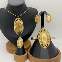 Stainless steel jewelry necklace Earrings Bracelet ring Wholesale
