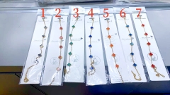 Fashion Popular Stainless Steel Four Leaf Clover Jewelry VCA Bracelet Wholesale for Women