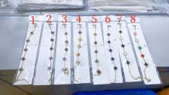 Fashion Popular Stainless Steel Four Leaf Clover Jewelry VCA Bracelet Wholesale for Women
