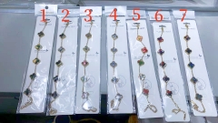 Fashion Popular Stainless Steel Four Leaf Clover Jewelry VCA Bracelet Wholesale for Women