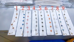 Fashion Popular Stainless Steel Four Leaf Clover Jewelry VCA Bracelet Wholesale for Women