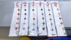 Fashion Popular Stainless Steel Four Leaf Clover Jewelry VCA Bracelet Wholesale for Women