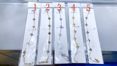 Fashion Popular Stainless Steel Four Leaf Clover Jewelry VCA Bracelet Wholesale for Women