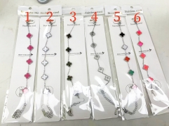 Fashion Popular Stainless Steel Four Leaf Clover Jewelry VCA Bracelet Wholesale for Women