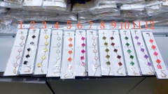 Fashion Popular Stainless Steel Four Leaf Clover Jewelry VCA Bracelet Wholesale for Women